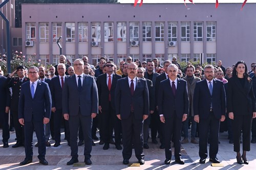 Gazi Mustafa Kemal Atatürk’ün Aydın’a gelişinin 93. Yıldönümü düzenlenen tören ile kutlandı