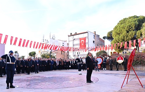 Büyük Önder Gazi Mustafa Kemal Atatürk, Vefatının 86. Yıl Dönümünde İlimizde Törenlerle Anıldı