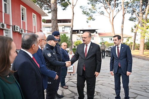 Valimiz Yakup Canbolat Bozdoğan Kaymakamlığını Ziyaret Etti