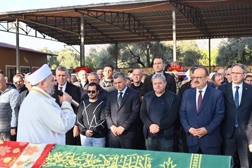 Valimiz Yakup Canbolat, Abak Ailesinin Cenaze Törenine Katıldı